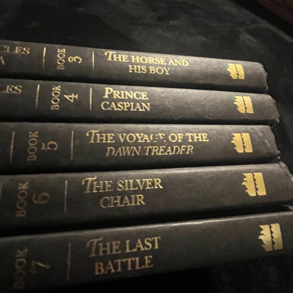 🔥 C.S. Lewis The Chronicles Of Narnia volume 3-7 Rare - Picture 2 of 4